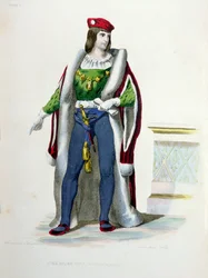 Carlos de Orleans, ilustración para 